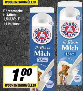 L. STROETMANN GROSSMARKT Bärenmarke H-Milch Angebot