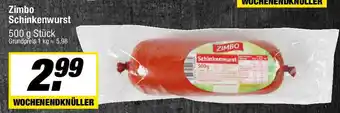 L. STROETMANN GROSSMARKT Zimbo Schinkenwurst Angebot