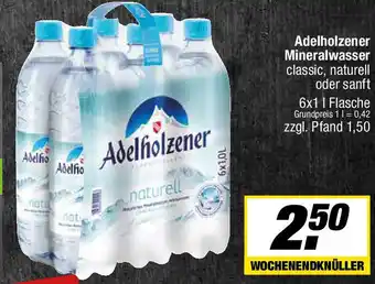 L. STROETMANN GROSSMARKT Adelholzener Mineralwasser Angebot