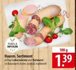 Famila Nord Ost Hausm. Sortiment Angebot