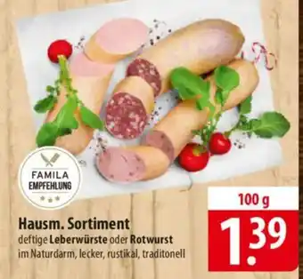 Famila Nord Ost Hausm. Sortiment Angebot