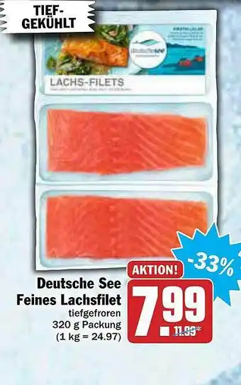 AEZ Deutsche See Feines Lachsfilet Angebot