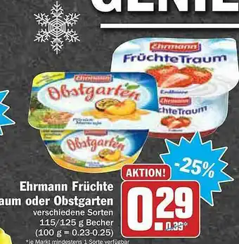 AEZ Ehrmann Früchte Traum Oder Obstgarten Angebot