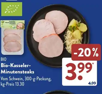 NETTO BIO Bio-Kasseler- Minutensteaks Angebot