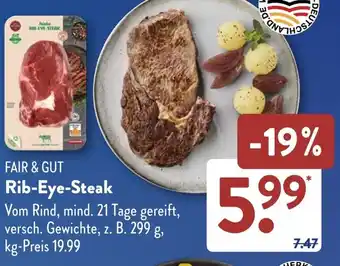 NETTO FAIR & GUT Rib-Eye-Steak Angebot