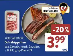 NETTO MEINE METZGEREI Schälrippchen Angebot