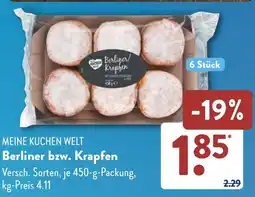 NETTO MEINE KUCHEN WELT Berliner bzw. Krapfen Angebot