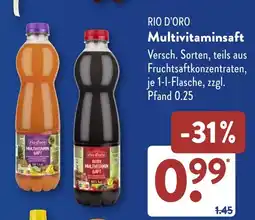 NETTO RIO D'ORO Multivitaminsaft Angebot