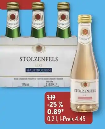 NETTO STOLZENFELS Sekt Angebot