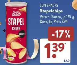 NETTO SUN SNACKS Stapelchips Angebot