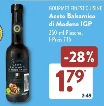 NETTO GOURMET FINEST CUISINE Aceto Balsamico di Modena IGP Angebot