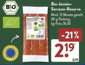 NETTO Bio-Jamón- Serrano-Reserva Angebot