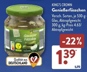 NETTO KING'S CROWN Geniesser Fässchen Angebot