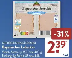 NETTO GUT DREI EICHEN/GÜLDENHOF Bayerischer Leberkäs Angebot