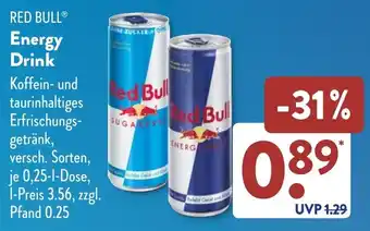 NETTO RED BULL Energy Drink Angebot