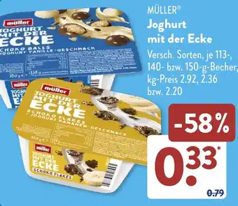 NETTO MÜLLER Joghurt mit der Ecke Angebot