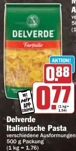 Hit Delverde Italienische Pasta Angebot