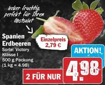 Hit Spanien Erdbeeren Angebot