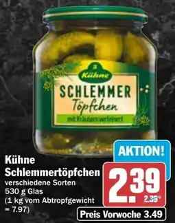 Hit Kühne Schlemmertöpfchen Angebot