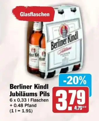 Hit Berliner Kindl Jubiläums Pils Angebot