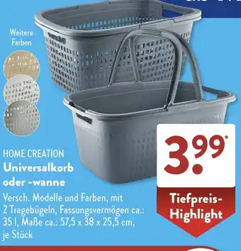 NETTO HOME CREATION Universalkorb oder -wanne Angebot