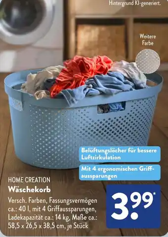 NETTO HOME CREATION Wäschekorb Angebot