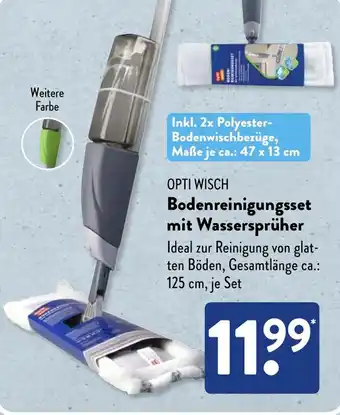 NETTO OPTI WISCH Bodenreinigungsset mit Wassersprüher Angebot