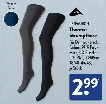 NETTO UP2FASHION Thermo- Strumpfhose Angebot