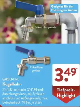 NETTO GARDENLINE Kugelhahn Angebot