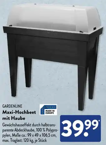 NETTO GARDENLINE Maxi-Hochbeet mit Haube Angebot