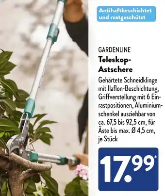 NETTO GARDENLINE Teleskop- Astschere Angebot