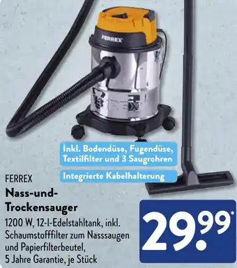 NETTO FERREX Nass-und- Trockensauger Angebot