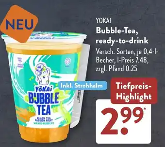 NETTO YOKAI Bubble-Tea, ready-to-drink Angebot