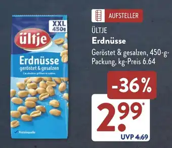 NETTO ÜLTJE Erdnüsse Angebot