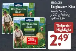 NETTO BERGADER Bergbauern Käse Angebot