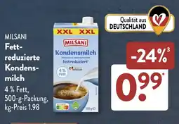 NETTO MILSANI Fett- reduzierte Kondens- milch Angebot