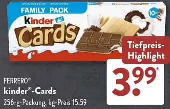 NETTO FERRERO kinder-Cards Angebot