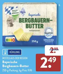 NETTO BESTES AUS DER REGION Bayerische Bergbauern-Butter Angebot