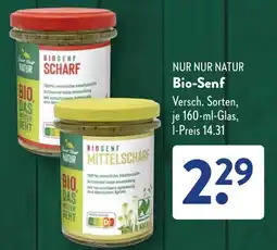 NETTO NUR NUR NATUR Bio-Senf Angebot