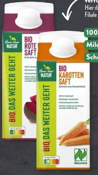 NETTO NUR NUR NATUR Bio- Gemüsesaft Angebot