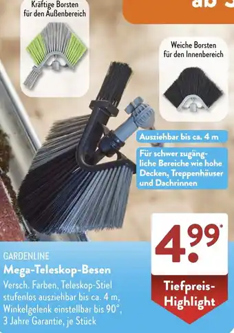 NETTO GARDENLINE Mega-Teleskop-Besen Angebot