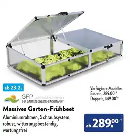 NETTO GFP GARTEN- & FREIZEIT-PROFI Massives Garten-Frühbeet Angebot