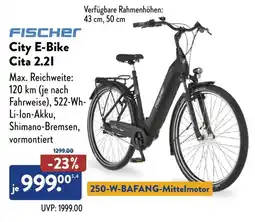 NETTO FISCHER City E-Bike Cita 2.2l Angebot