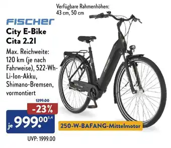 NETTO FISCHER City E-Bike Cita 2.2l Angebot