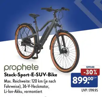 NETTO prophete Stack-Sport-E-SUV-Bike Angebot