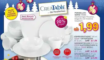 KODi Creatable Porzellanserie Home Angebot