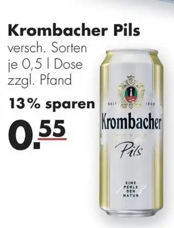 Handelshof Krombacher Pils 0,5L Angebot