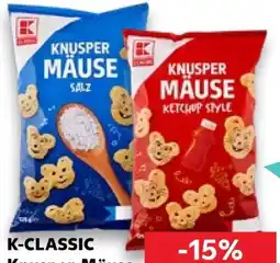 Kaufland K-Classic Knusper-Mäuse Ketchup Style Angebot