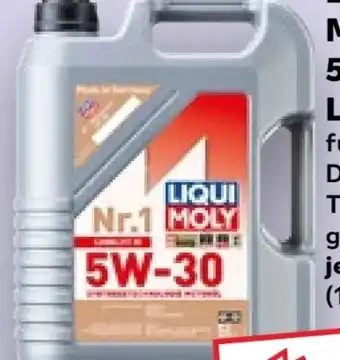 Kaufland Liqui Moly 5W-30 Nr. 1 Longlife III Angebot