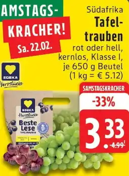 Edeka EDEKA Herzstücke Tafeltrauben Angebot